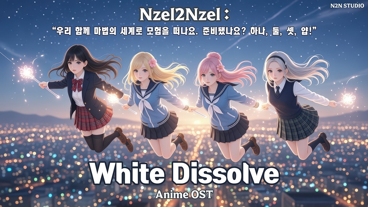 [AI KPOP] "White Dissolve" | 주문을 외워봐, White Dissolve! | 우리 함께 마법의 세계로 모험을 떠나요. 준비됐나요? 하나, 둘, 셋, 얍! 💫