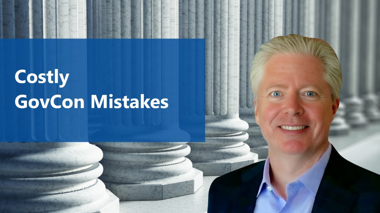 5 Mistakes I Made in Government Contracting