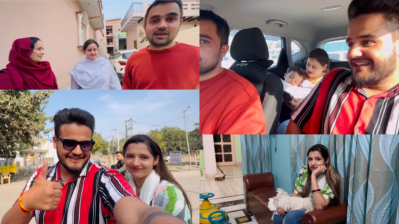 Harsha Dii के घर गए scooty pe😜