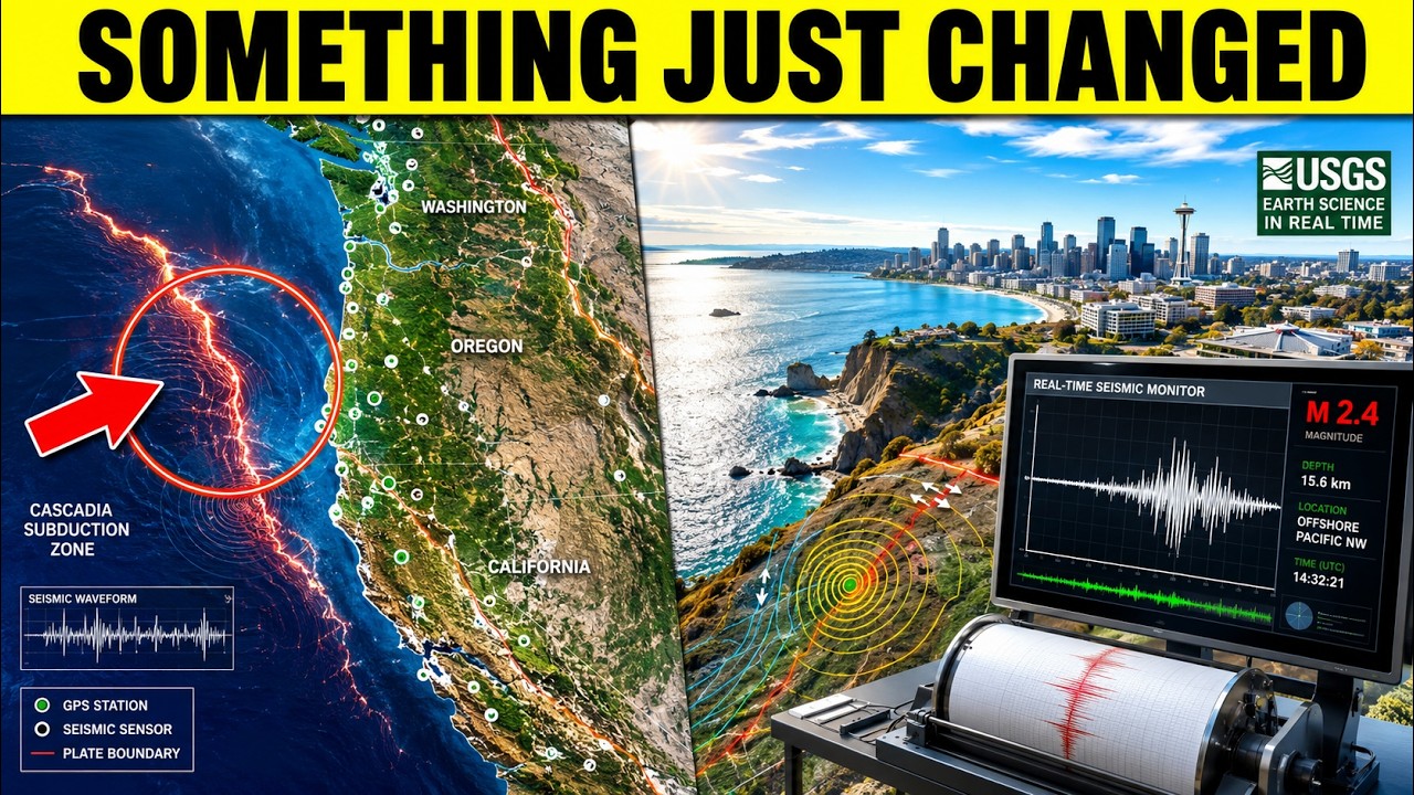 Scientists Are Monitoring the Risk of a 9.0 West Coast Earthquake - And That's Not TERRIFYING