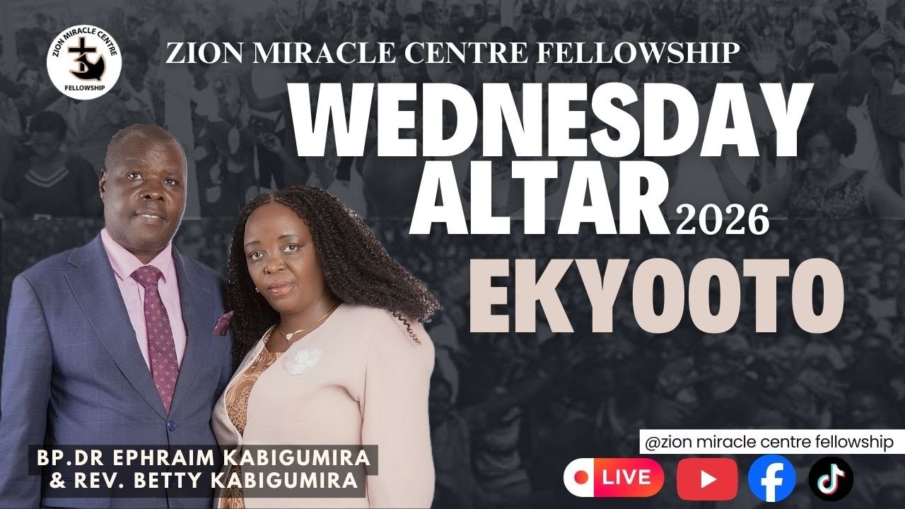 🔴WEDNESDAY ALTAR SERVICE | ISINGIRO ZION MIRACLE CENTRE FELLOWSHIP | BP.DR EPHRAIM KABIGUMIRA