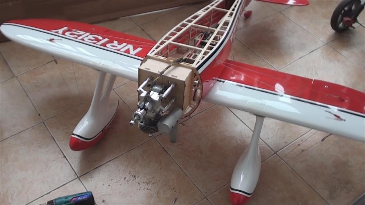 How to install engine in ARF RC Plane Part II
