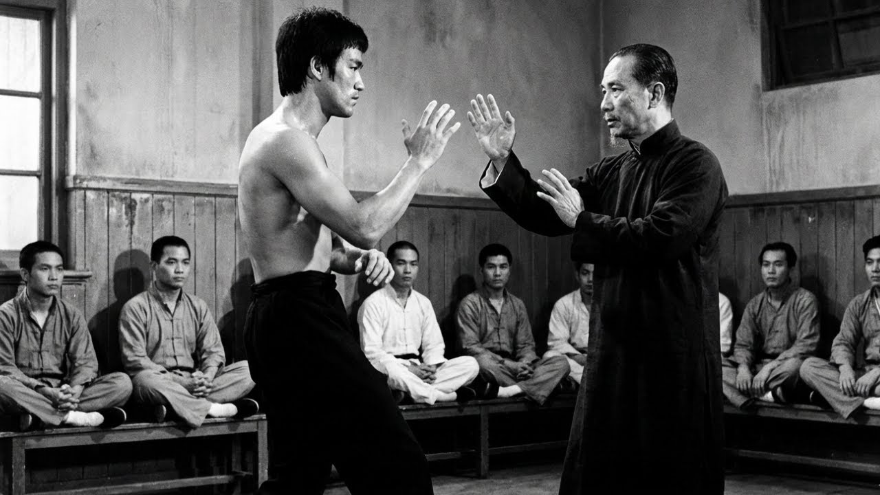 Bruce Lee Fought Ip Man as All Said Master Wins — After 22 Minutes Ip Man Said We Are Equal