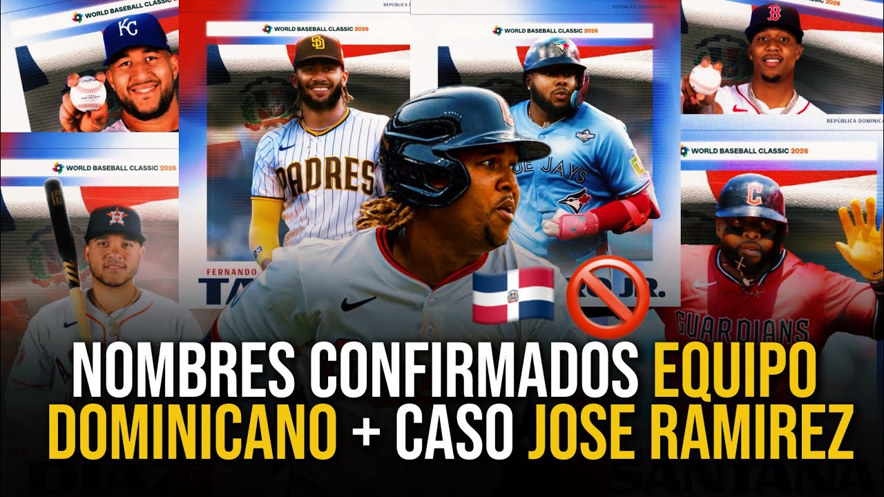 EQUIPO DOMINICANO CASI LISTO PARA CLASICO MUNDIAL + CASO JOSE RAMIREZ