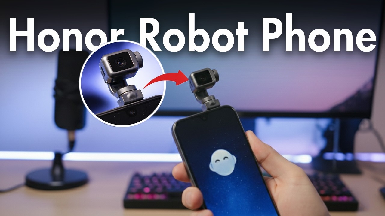 Роботизированный телефон Honor стал еще интереснее.