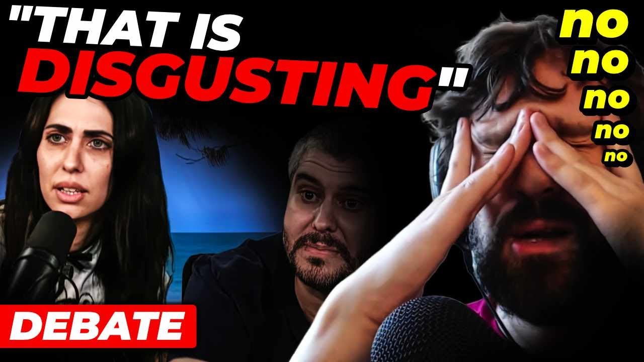 Destiny Gets Pressed For Defending Hila In Heated 1v2 Debate