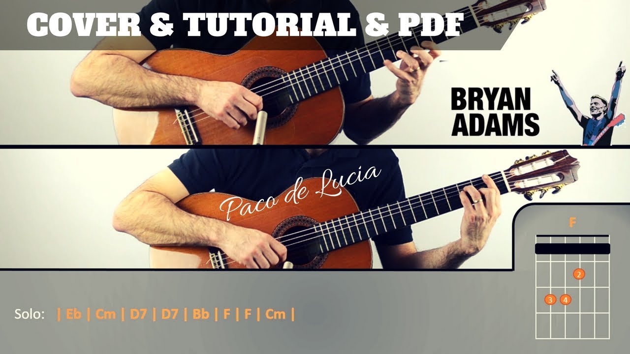HAVE YOU EVER LOVED A WOMAN | Bryan Adams | PDF GRATIS + TUTORIAL + COVER |
