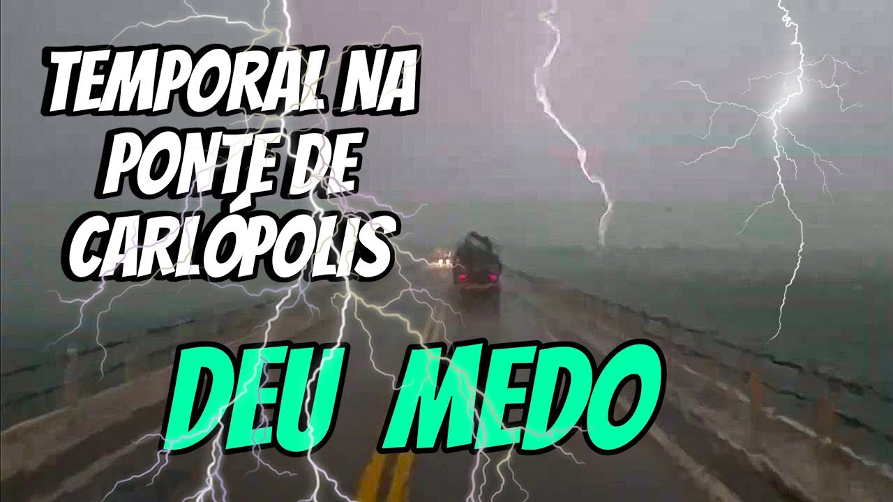 TEMPORAL NA CRUZADA DA DIVISA FARTURA SP//CARLOPOLIS PR / EP832
