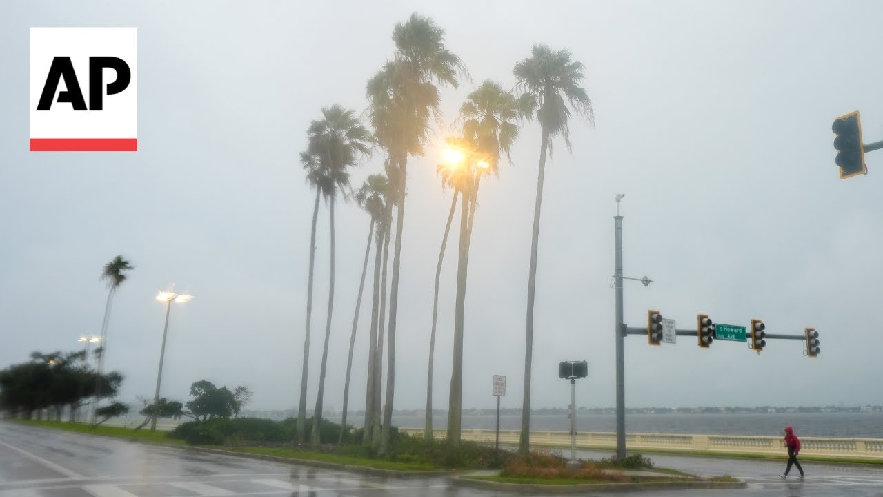 Hurricane Milton: Storm continues to pick up in Tampa, Florida
