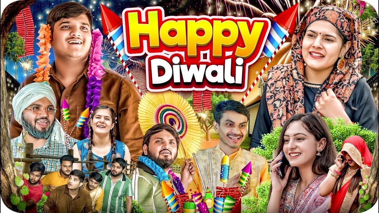 हैप्पी दीवाली 😂| Happy Diwali | the mridul | Pragati & Nitin Best Viral Comedy 2025