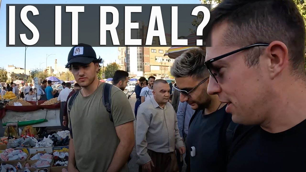 Бренды на этом рынке ИРАКИ - подделка? (Слемани Курдистан) 🇮🇶