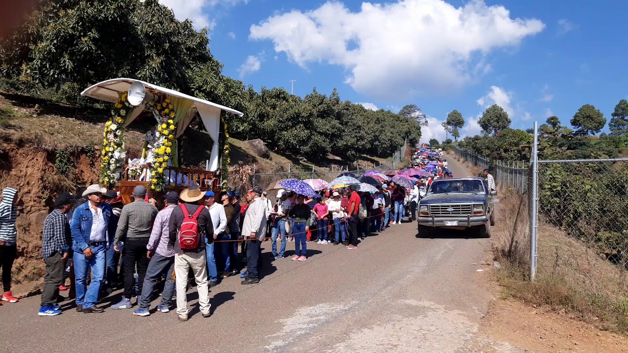 Fiesta del señor del huerto en los Hacheros