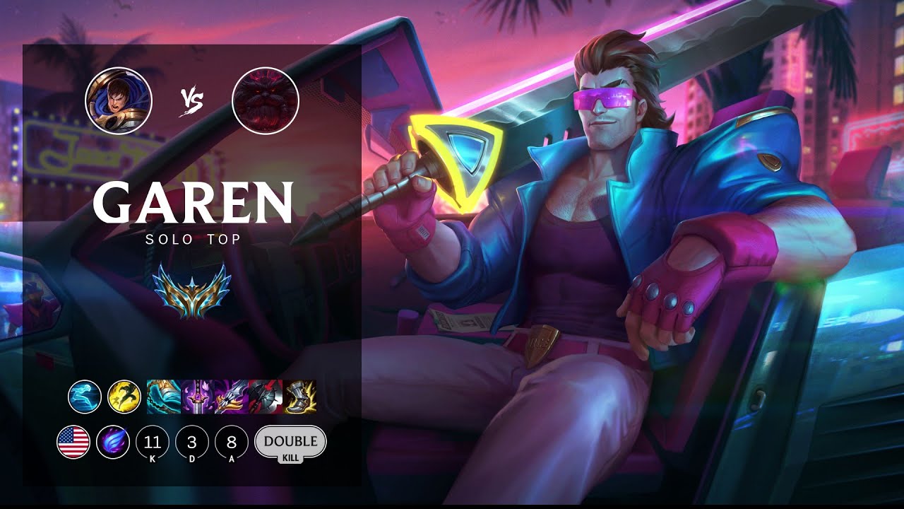 Garen Top vs Ornn - NA Challenger Patch 12.12