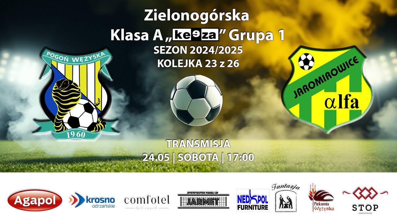 POGOŃ AGAPOL WĘŻYSKA - DAR-BOL ALFA JAROMIROWICE