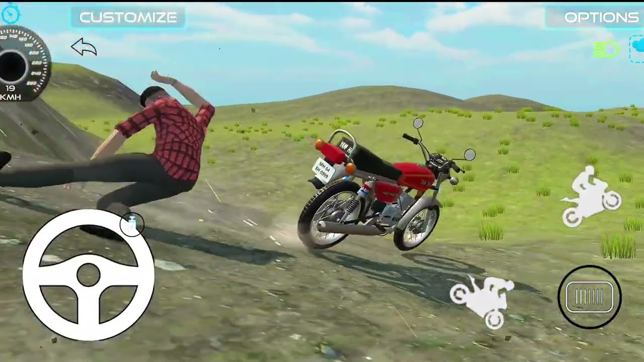 Indian Bike Adventure Video Game😱