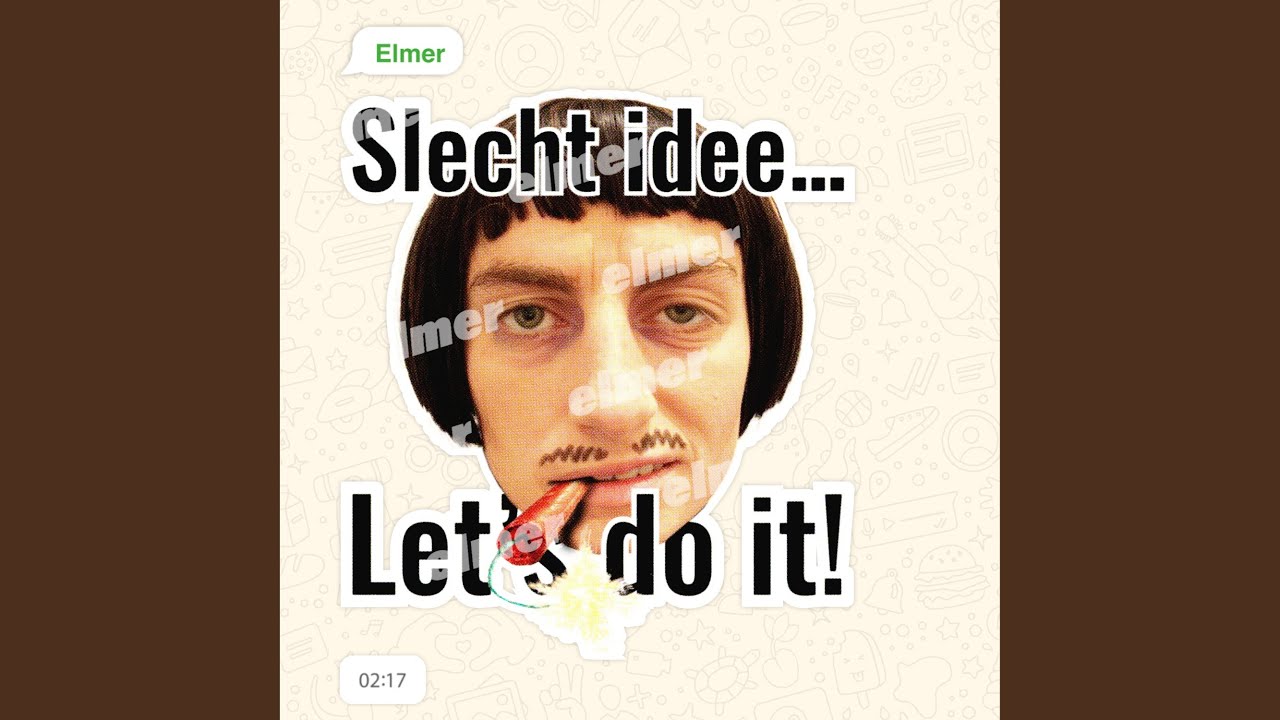slecht idee (let&rsquo;s do it)