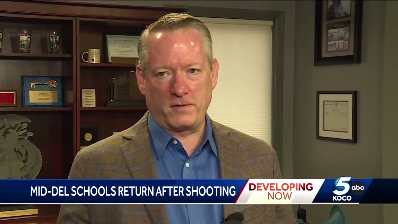 Mid-Del Schools resumes classes days after student shot, killed at high school football game in C...