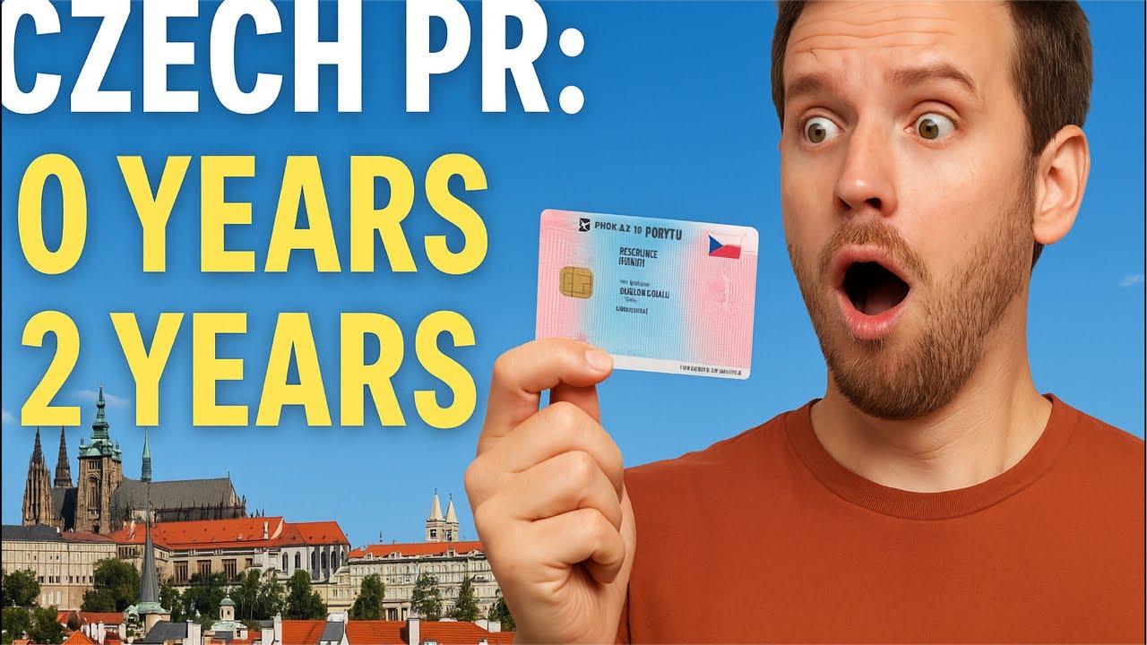 Czech PR in ZERO years? Every residency pathway for non-EU citizens