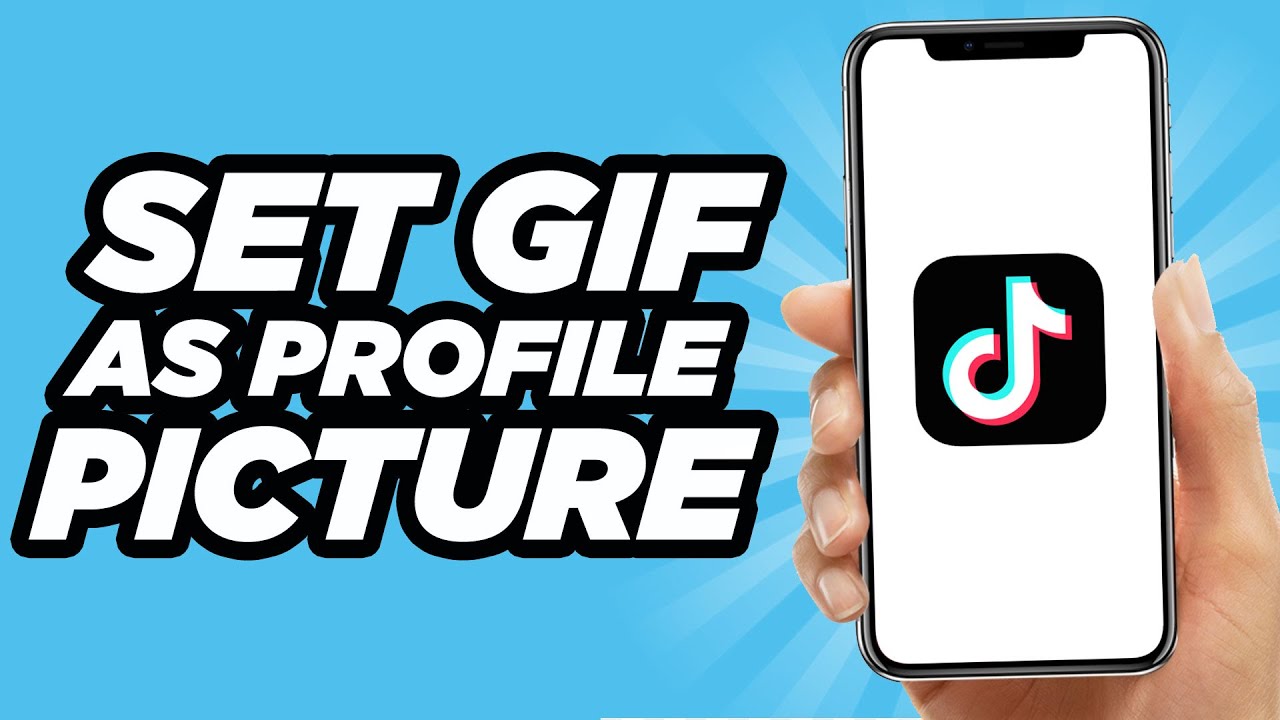 How To Set A GIF As A Tiktok Profile Picture | Easy Tutorial (2025)