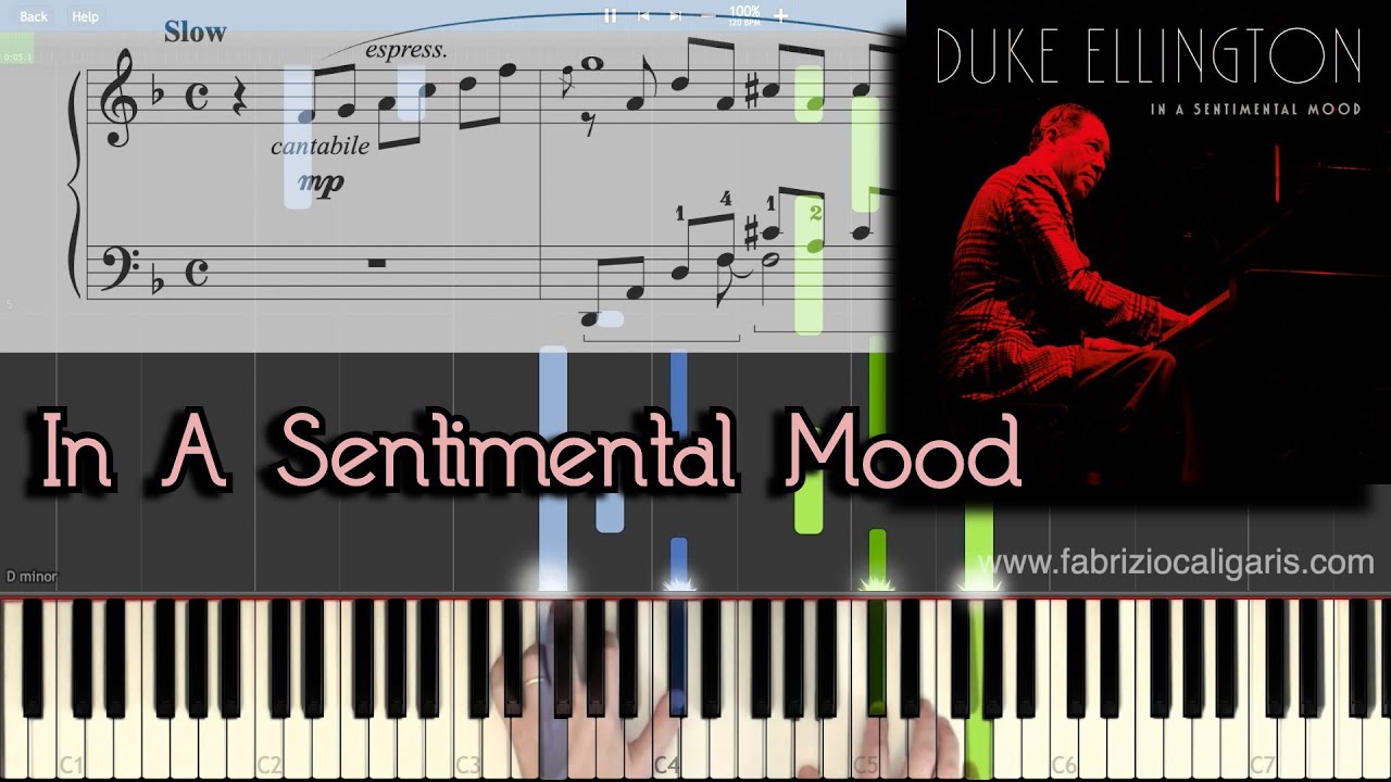 In A Sentimental Mood - Piano Cover - PDF - MIDI