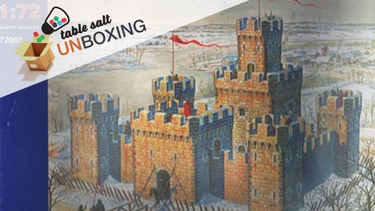 Unboxing and Review: 1/72 Medieval Castle