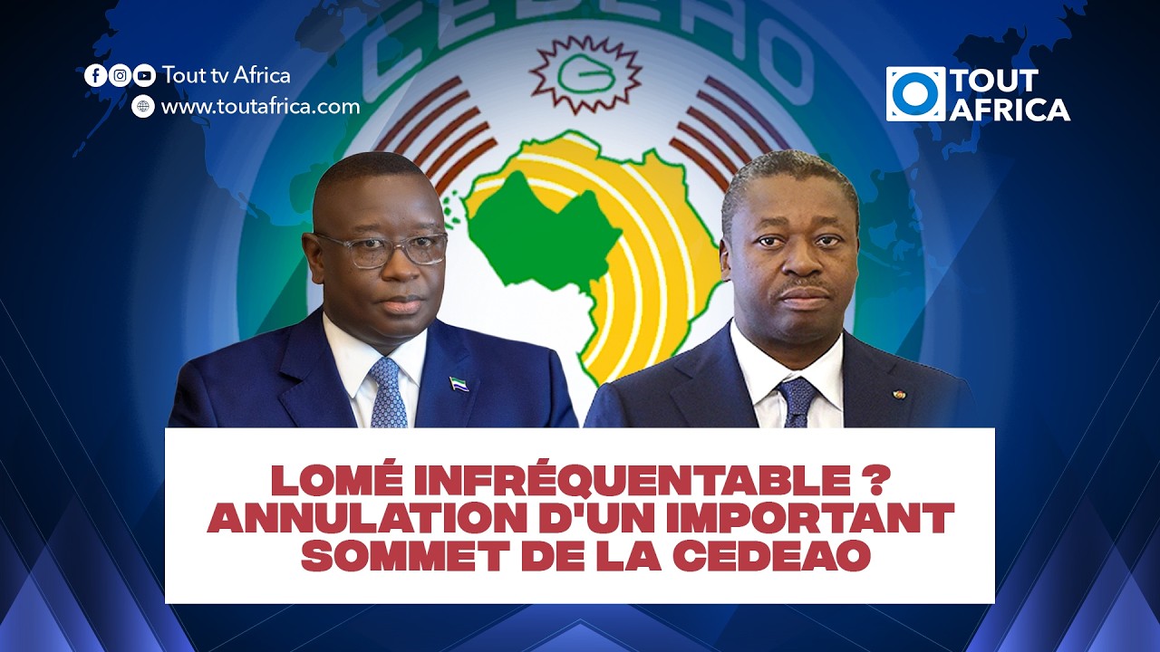Lomé infréquentable ? Annulation d'un important sommet de la CEDEAO