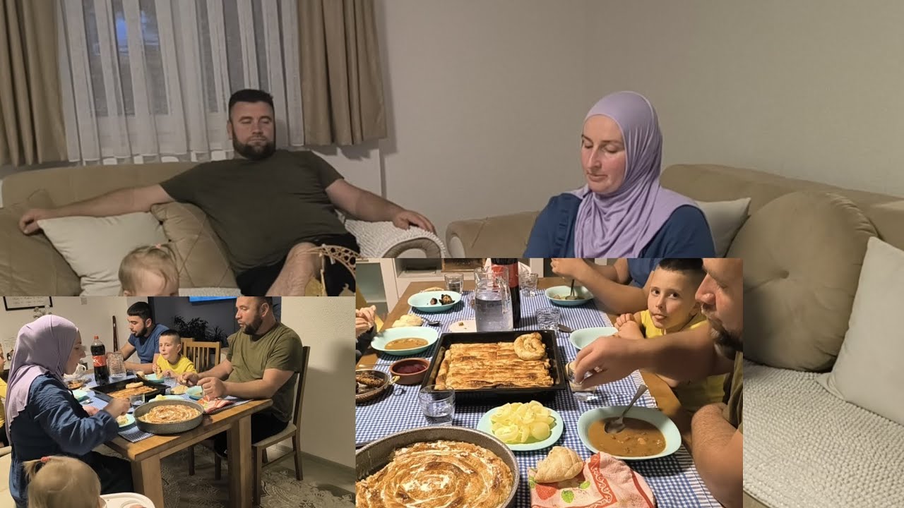 KAKO SMO PROVELI DANAŠNJI DAN- ZA IFTAR BUREK I KROMPIRUŠA-I GRAH OD PREKJUČE 😂- KAFA IZ NOVIH ŠOLJA