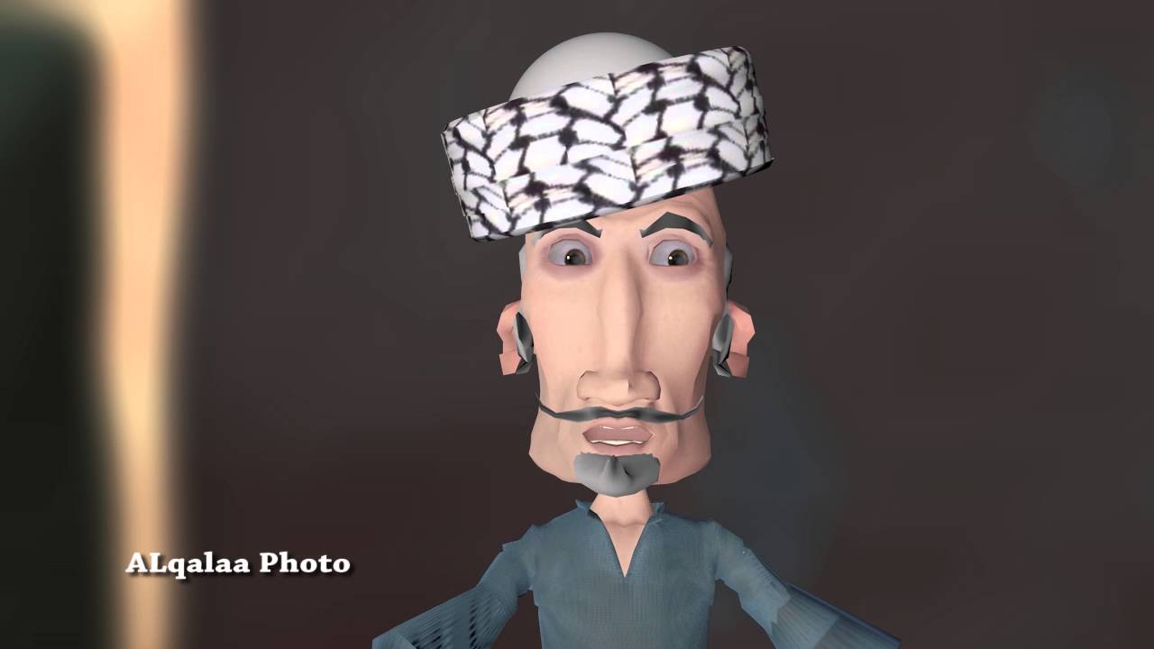 (داي صابر) شخصية كارتونية٠ طمع اصحاب الاملاك والعقارات