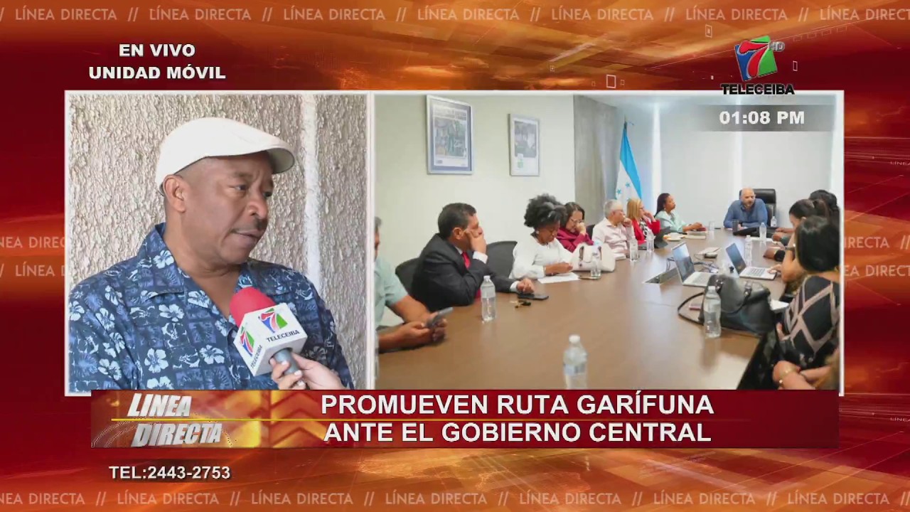 Promueve Ruta garífuna ante el Gobierno central