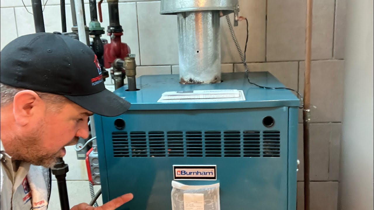 Neglected Burnham Gas Boiler | No Heat Repaired & Serviced