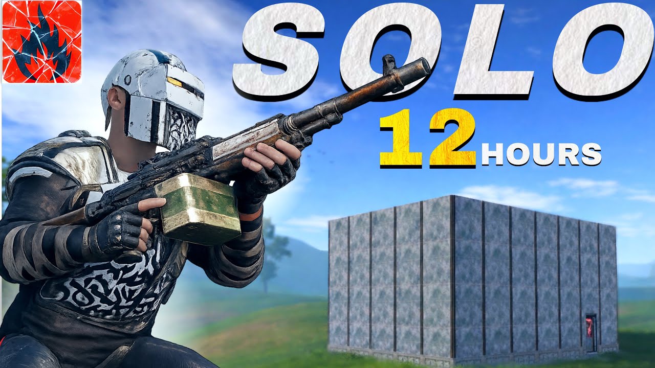 SOLO 12 HOURS SURVIVE | Oxide Survival Island | 8848 LUFFY #oxide #rust #оксайд 