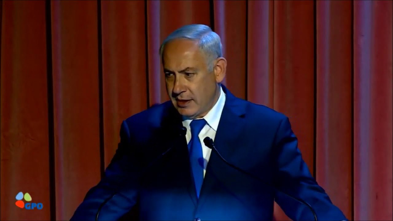 Discurso do primeiro-ministro Netanyahu sobre a persegui&ccedil;&atilde;o de crist&atilde;os no Ir&atilde;.