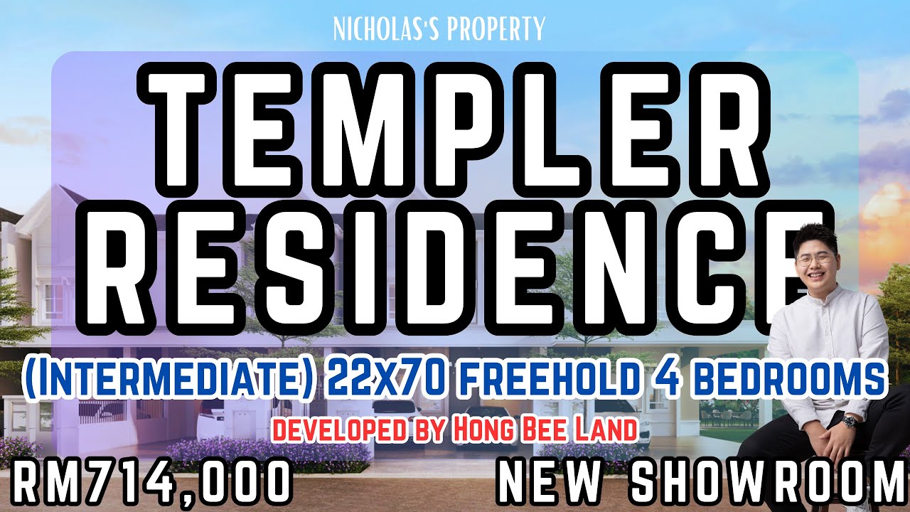 Templer Residence Phase 1 | Hong Bee Land | Brand New Showunit【Nicholas's Property Channel EP041】