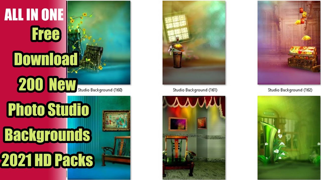 Free Download 200+ New Photo Studio Backgrounds 2021 HD Packs