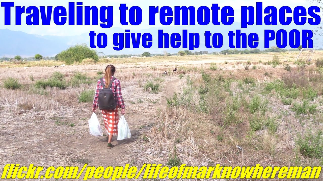 Traveling to Remote Places in the Philippines to Give Help to Filipinos Who Live in Poverty. PINAS!