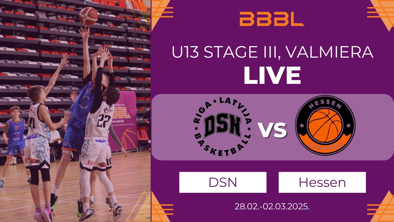 DSN 2013 vs Hessen Juniors 2012 | BBBL Boys U13