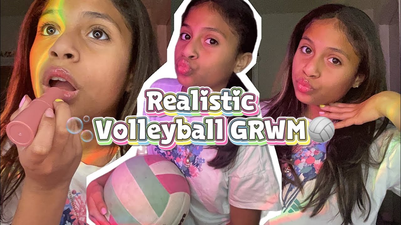 Realistic Volleyball GRWM! ✨🤍🏐