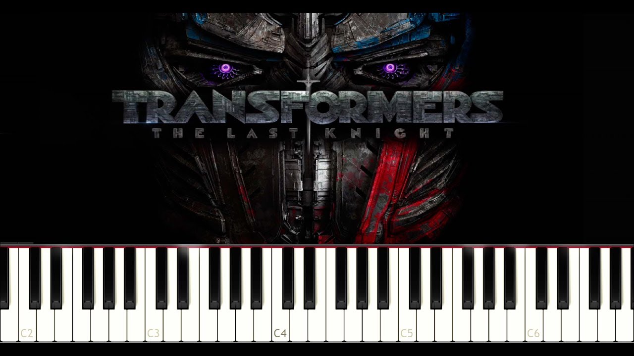 Transformers: The Last Knight - New International Trailer Song (Piano Tutorial)