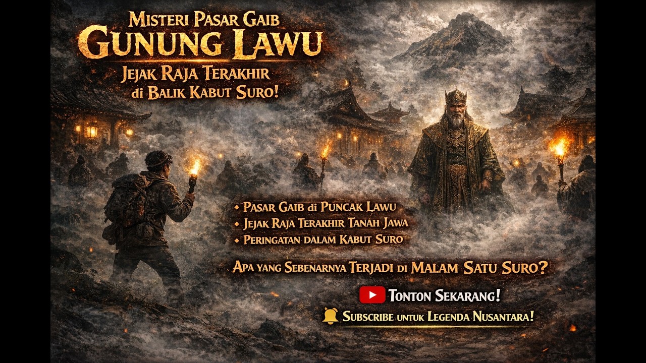 🔥 &ldquo;Misteri Pasar Gaib Gunung Lawu: Jejak Raja Terakhir di Balik Kabut Suro!&rdquo;