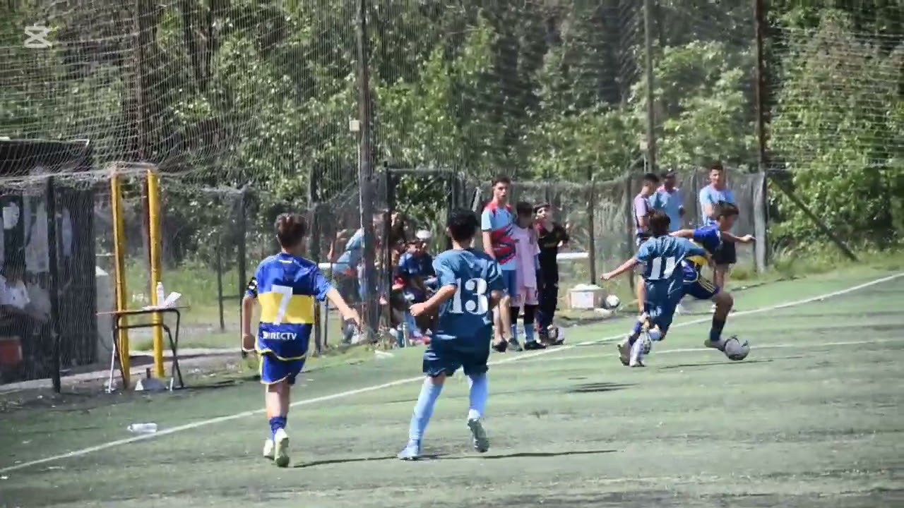 boca categoría 2013 jugadas de Gino fontana