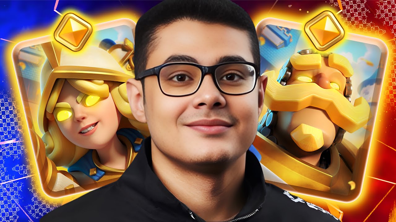 【クラロワ】世界王者Mohamed Lightの今シーズンの愛用デッキが強すぎるww