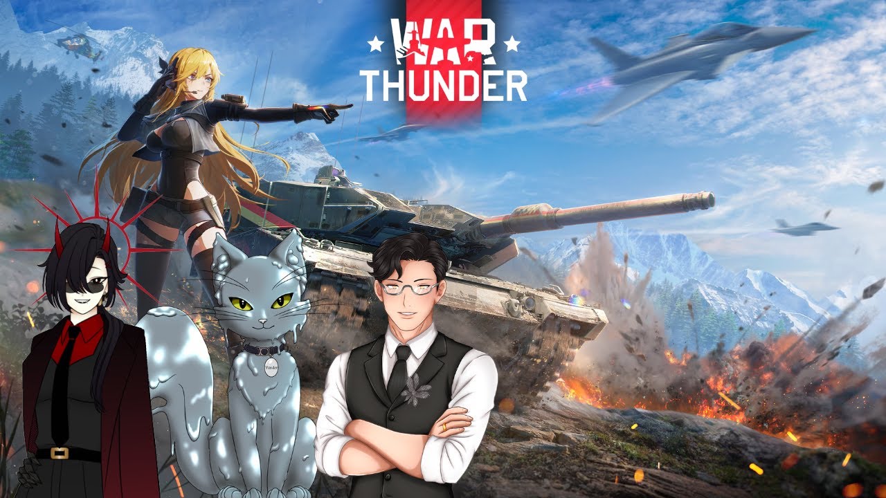 Bora de War Thunder com  @LucidiusVT @VVander45
