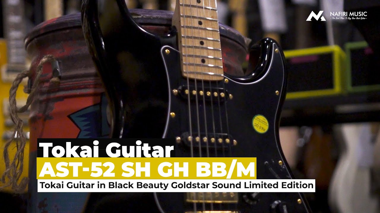Tokai AST-52SH GH BB/M Goldstar Sound 2020 in Black Beauty Limited Edition
