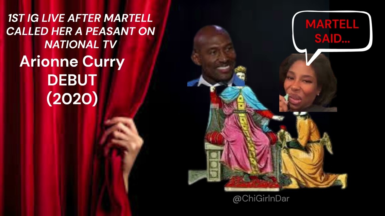 Arionne Curry reveals herself on IG LIVE (2020) 