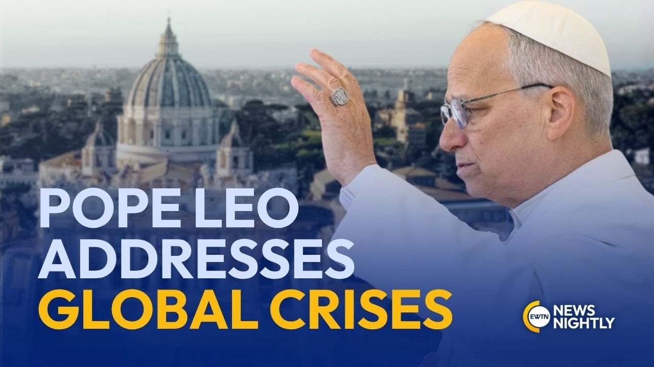 Pope Leo XIV Addresses Hantavirus and Global Crises During Busy Weekend | EWTN News Nightly