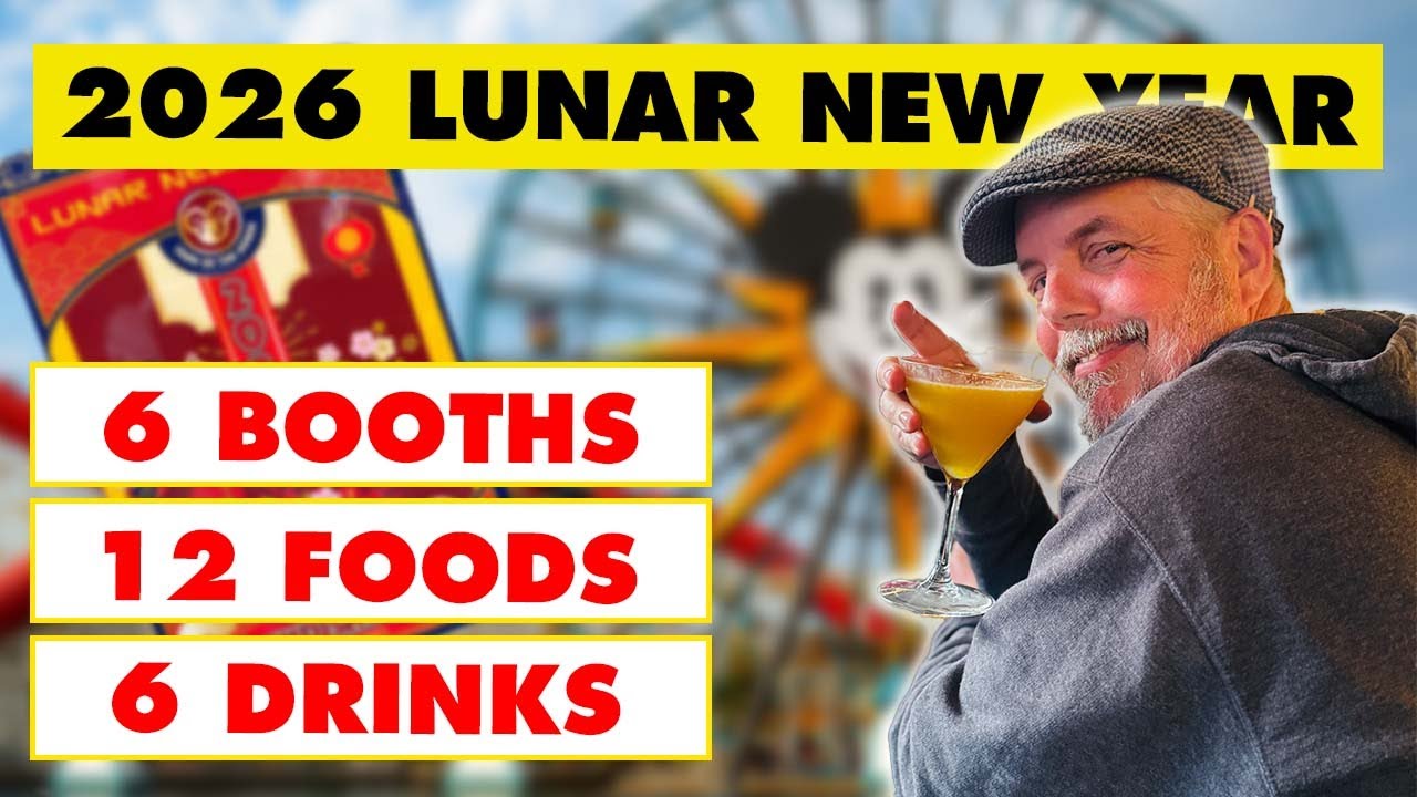 We ate EVERYTHING at Lunar New Year at Disney California Adventure