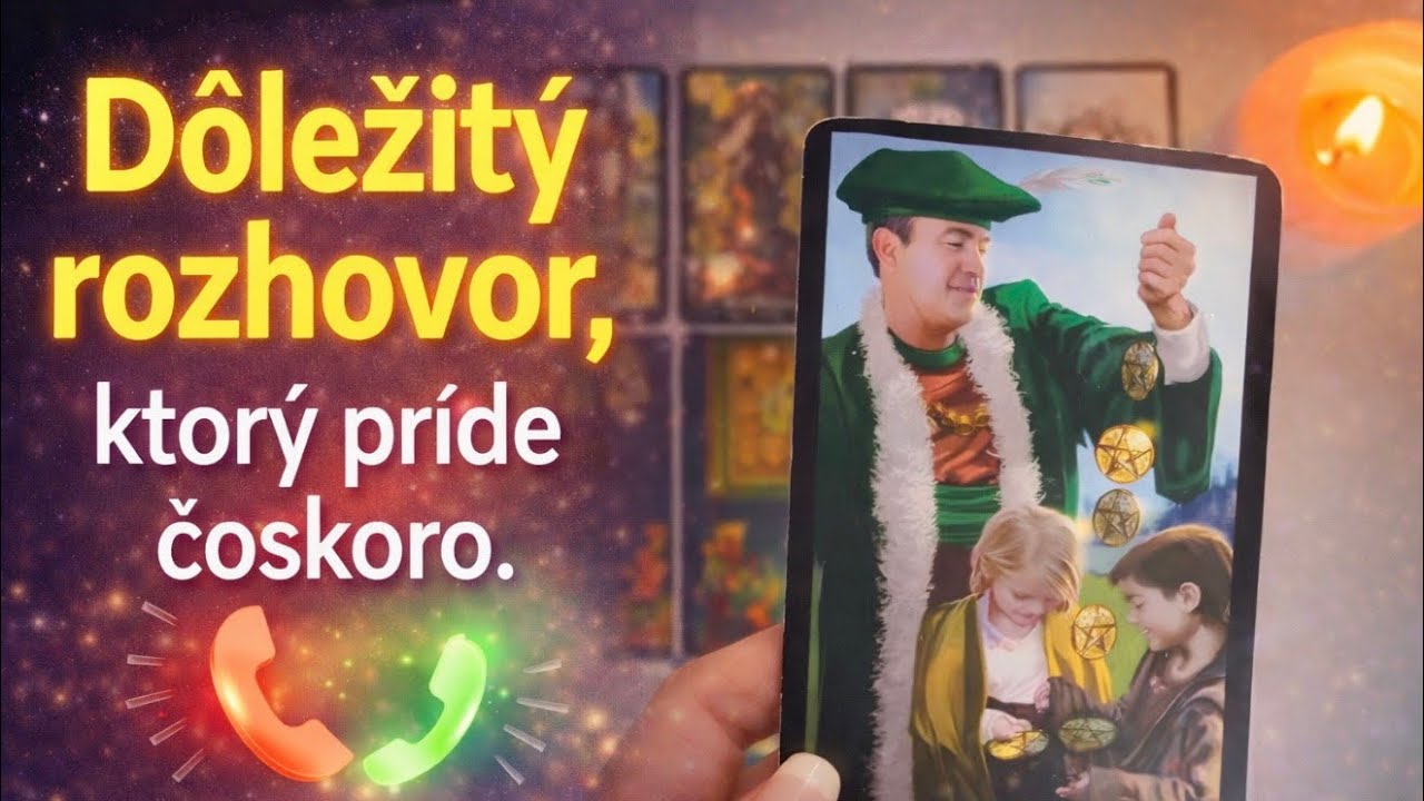 Dôležitý Rozhovor, Ktorý Ťa Čaká🙏O čom bude? I Výklad Kariet