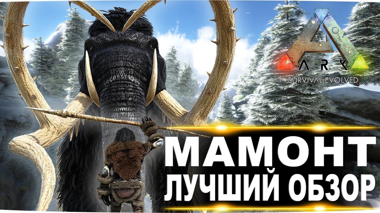 Мамонт (Mammoth) в АРК. Лучший обзор: приручение, разведение и способности  в ark.