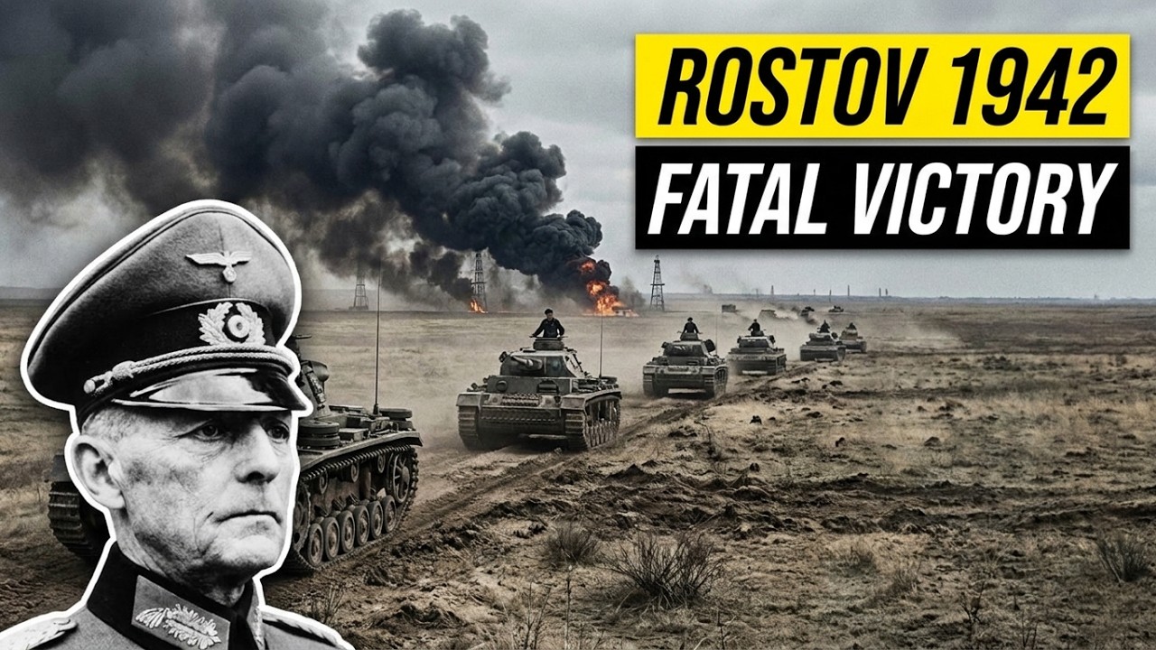 The Victory That Led to Disaster: How Rostov 1942 Opened the Road to Stalingrad
