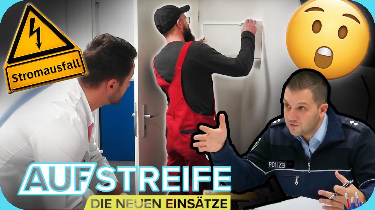 DAS gab's noch nie: Merkw&uuml;rdiger STROMAUSFALL auf der Wache! ⚡🚫⚠️ | Auf Streife | SAT.1